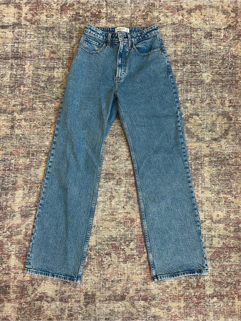 Abercrombie & Fitch Women’s Medium Blue Relaxed 90’s Jeans
